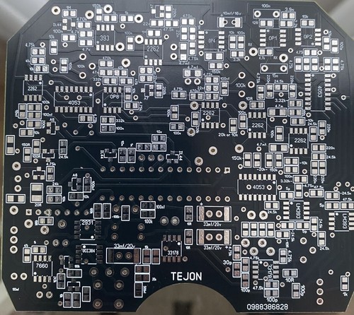 Pcb for metal - metal, detector