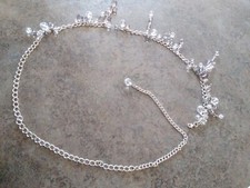 Sparkly belt  beads belt 46in