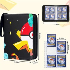 For Pokemon Trading Cards Album Folder 400/900 Pockets Card Binder Holder Gift