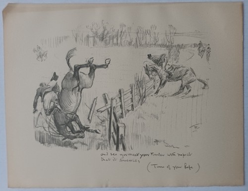 Lionel edwards sketch - sketch,