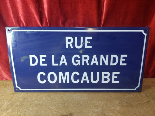 Vintage french original - french, enamel