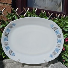 Vintage Pyrex JAJ Chelsea Blue