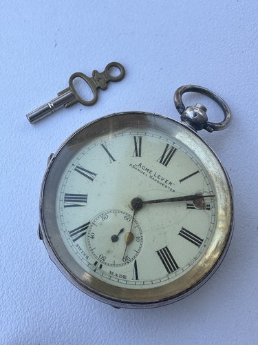 Antique 935 silver pocket - antique,