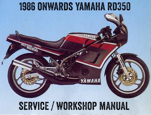 1986on yamaha rd350f - yamaha, f2