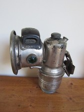 Unrestored Joseph Lucas King of the Road Vintage Bicycle Lamp No 70A