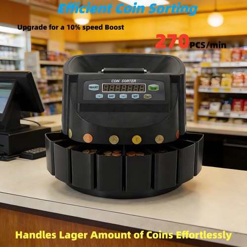 Automatic gbp coin counter - automatic,