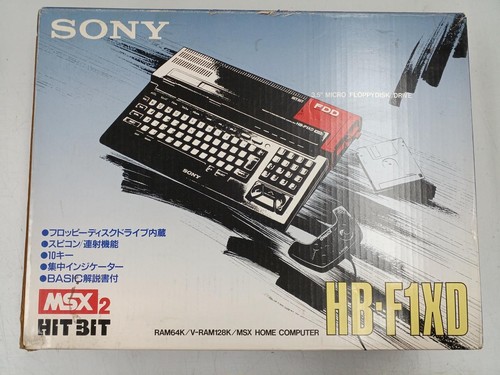 Sony f1xd msx2 - hb-f1xd, personal