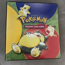 Vintage Pokemon TCG Original A4 Snorlax Folder 1999 Binder WOTC