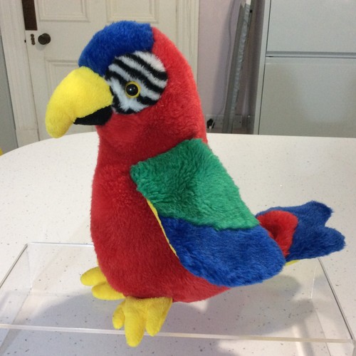 Macaw parrot plush soft toy - soft,