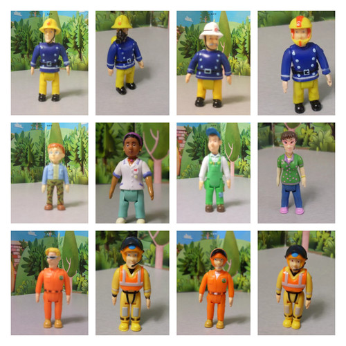 Fireman sam figures from - fireman,