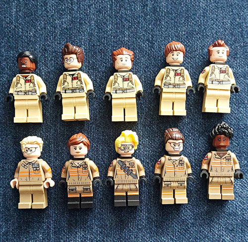Lego ghostbusters minifigures - lego,