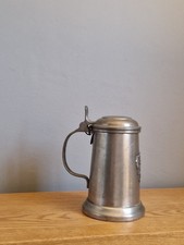 Pewter Tankard With Coat Of