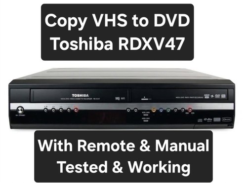 Toshiba rdxv47 vhs dvd - toshiba,