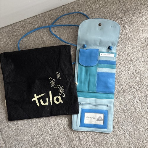 Vintage tula leather crossbody - tula,