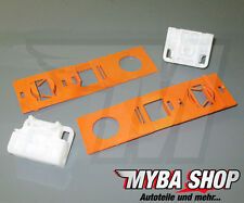 1x Window Lifter Repair Kit Sliders + Clips Audi A3 8P1 8PA | Front Right