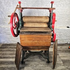 Taywill Victorian Cast Iron Combination Washing Machine And Mangle - FREE UK P&P