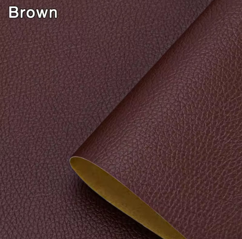Self adhesive leather repair - leather,