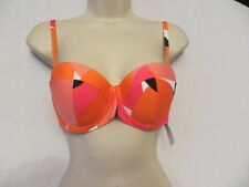 JASPER CONRAN  MOULDED PLUNGE BIKINI TOP SIZE 32B  NEW WITH TAG