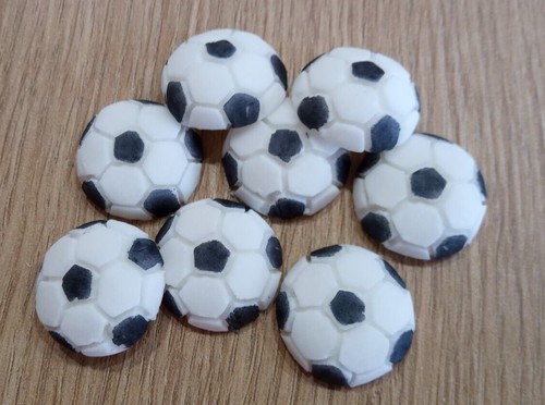 Edible footballs cupcake - footballs,,