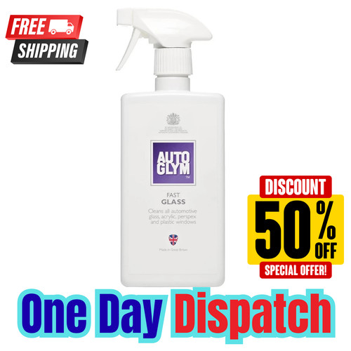Autoglym fast glass 500ml - autoglym,