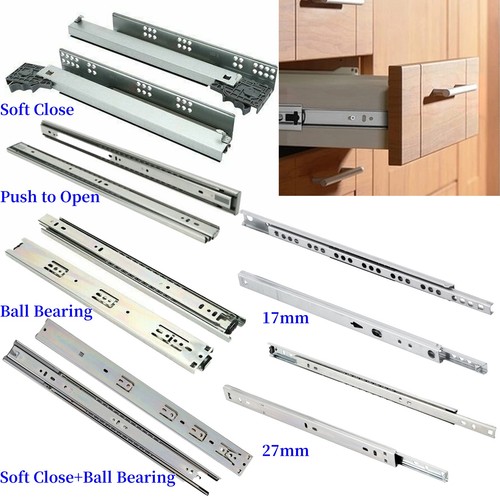 Pair 182 700mm draw rail - draw, metal