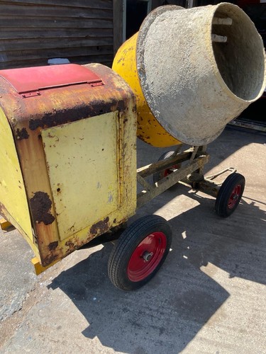 Diesel cement mixer - cement,