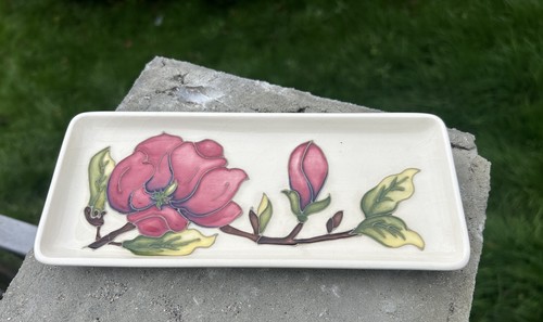 Moorcroft pink magnolia oblong - pink,