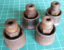 4 x Used 1/4" BSP Greasers