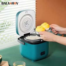 1.2L Mini Rice Cooker Electric Cooker Steamer Food Warmer Automatic 1-2 People