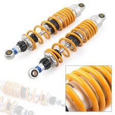 For KH100 KH125 RS100 RS125 Gold Pair 320MM Motorcycle Rear Shock Absorber