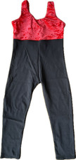 Lycra catsuit Black / Red Catsuit