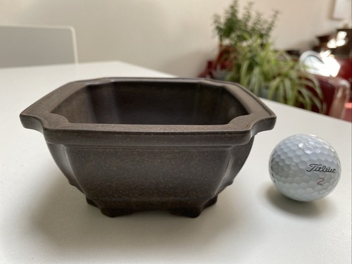 Shohin bonsai pot with - shohin, makers