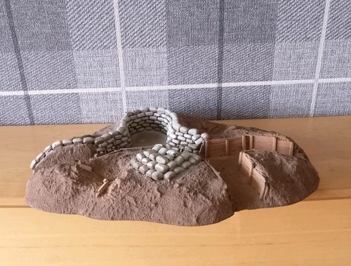 Table top game diorama desert - table,