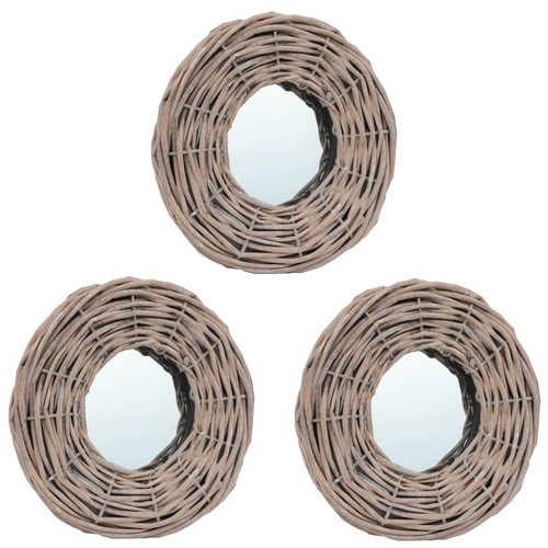 Mirrors wicker bathroom - mirrors,