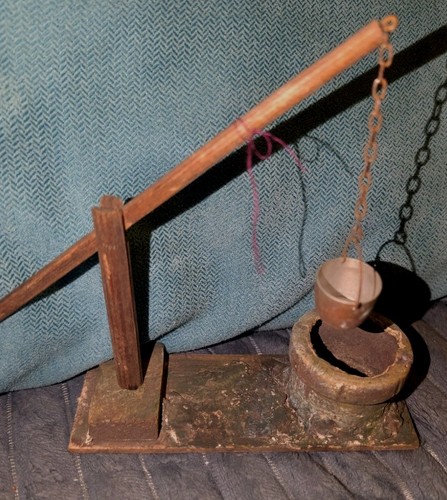 Germany antique wooden putz - germany,