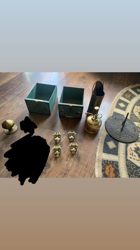 Vintage brass salvage job lot - job,