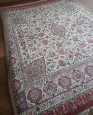 Vintage Dorma V&A Kalamkari double percale duvet cover 200cm x 200cm