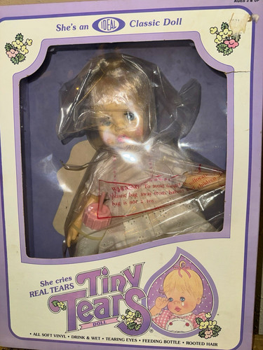 Ideal tiny tears doll - tears, 1982