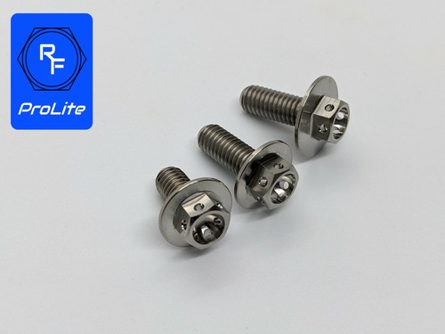 Titanium large flanged - m6,