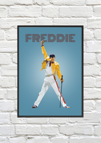 Freddie mercury poster queen - freddie,