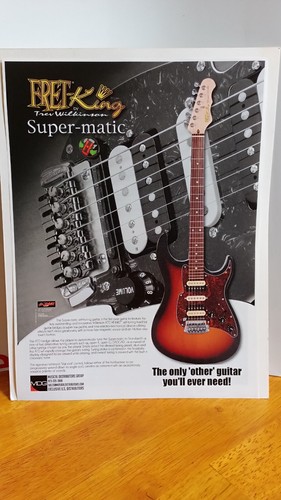 Fret king super - king, guitars