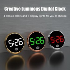 1 Mini Car Dashboard Digital Clock Stick-On Watch Accessories Truck Boat Vehicle