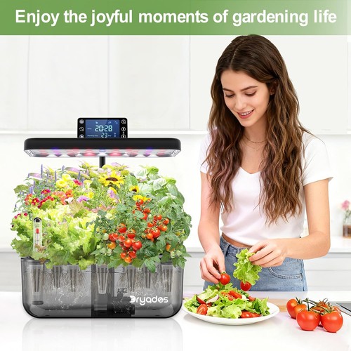 Indoor hydroponic planter with