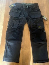 Snickers 6923 W38 L30 Flexiwork floorlayer Holster Trouser - Black  - Workwear
