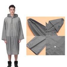  Adult Transparent Raincoat