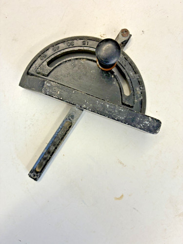 Vintage miter saw gauge - vintage,