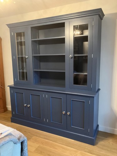 Painted dresser glazed top - painted,