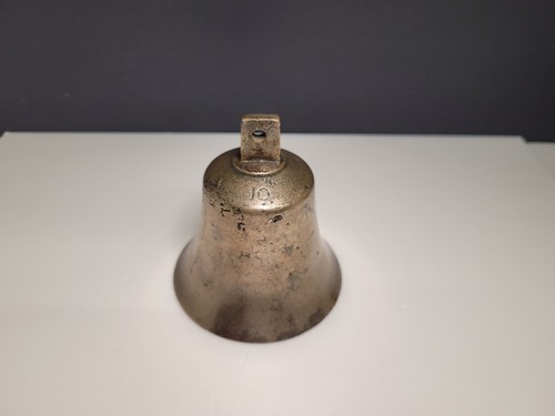 Antique bronze bell - antique,