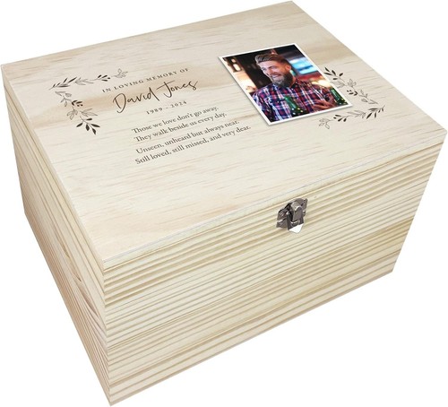 Personalised wooden keepsake - personalised,