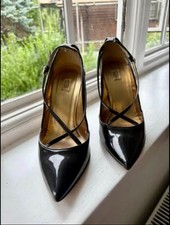 Kurt Geiger LUXE black patent
